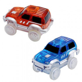 2 Leuchtende Autos -...